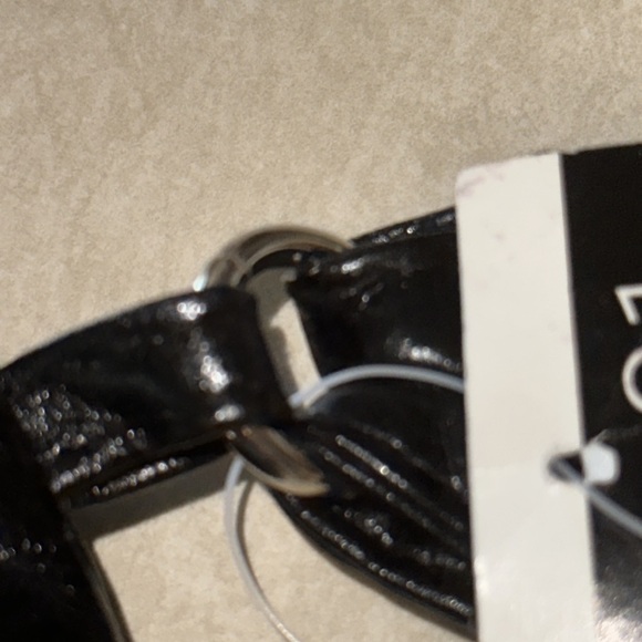 Rue21 Patent Black Clutch/Wristlet w Bow NWT - Picture 7 of 8